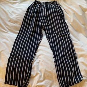Flowy striped pants
